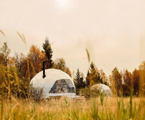 Geodesic dome tent
